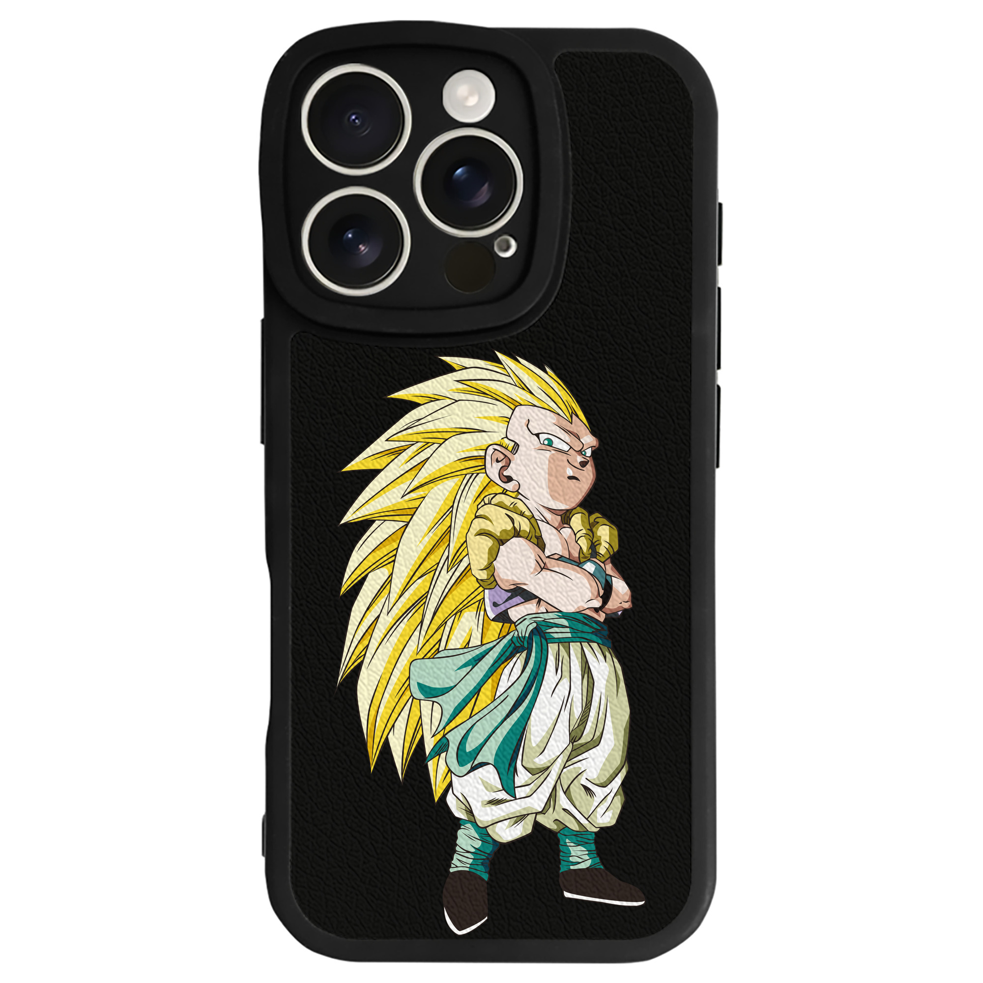 （画像用） ドラゴンボール ベジット DRAGON BALL Vegetto 【iPhone 16シリーズ対応】シリコンスマホケース（レザー調） 材質：シリコン